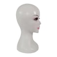 thumbnail image 2 of Maniquí de peluca femenina ,8 pulgadas, , exhibición de pelucas, sombreros y postizos para mujer, 2 colores Blanco, 2 of 6