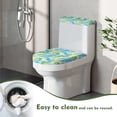 thumbnail image 4 of HELLHERO Easter Toilet Seat Cover Replacement 2 Piece Set Comfortable and Practical Thankful Fall for Bathroom Accessories, Elastic Bottom, 4 of 7