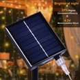 thumbnail image 3 of Luces de cortina solares XINXIANLIAN 300 LED IP65 a prueba de agua, 3 of 7