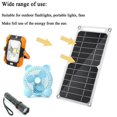 thumbnail image 3 of Panel solar Células monocristalinas de alta eficiencia Panel solar flexible para cargar teléfonos celulares Panel solar portátil a prueba de agua, 3 of 5