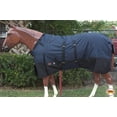thumbnail image 3 of 81 In Hilason 600D Winter Waterproof Horse Turnout Blanket Belly Wrap Navy, 3 of 8