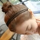 thumbnail image 3 of Diadema trenzada elástica de doble capa, banda de pelo sintético trenzado, accesorio para el cabello (marrón claro), 3 of 5
