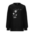 thumbnail image 4 of Weikingp Cotton Sweatshirts for Women Women's Sweatshirt Pullover Sweaters for Women Cute Sweatshirts for Women Crewneck Sweatshirt Multi-color 2XL, 4 of 5