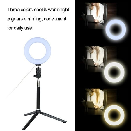 Ejoyous 6 Inch Ring Light Dimmable Led - Makeup Ring Light Ejoyous 6 Inch Ring Light Dimmable Led - Makeup Ring Light