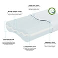 thumbnail image 5 of Bodipedic Essentials Adjustable Contour Memory Foam Bed Pillow, 5 of 12