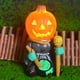 thumbnail image 3 of Luz nocturna de mesa, Caballero de calabaza de resina, luz de calabaza de Halloween, decoración de jardín, linterna con características mejoradas, 3 of 7
