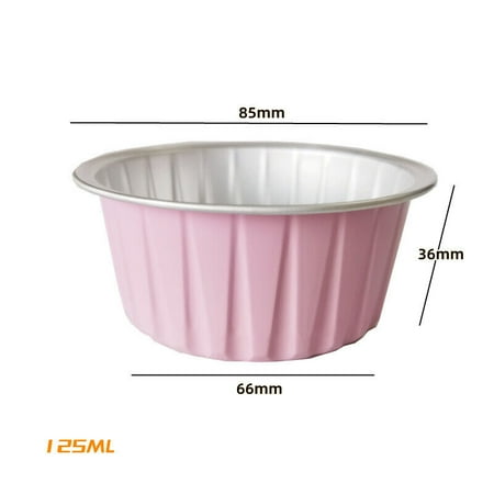 

10Pcs/Set Aluminum Foil Tin Cup Cake Cups Baking Mould Cup Muffin Cupcake Cups