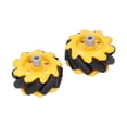 thumbnail image 1 of Rueda mecanum omnidireccional Rueda Robot Rueda de Automóvil 48 mm Recubrio para correr Suave Con forma de Rueda Artificial Negra Amarilla Para Motores TT Accesorios para, 1 of 7
