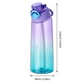 thumbnail image 3 of Botella deportiva sin BPA de 900 ML, botella Tritan para beber, para bicicleta, escuela, gimnasio al aire libre, 3 of 5