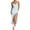 White, variant on Women Satin Dress Sleeveless Spaghetti Strap Cowl Neck Summer Ruched Bodycon High Slit Formal Dresses Tunic Dress for Women Loose Fit Dresses Women Women Dresses Dress for Women for Day Women's Maxi
