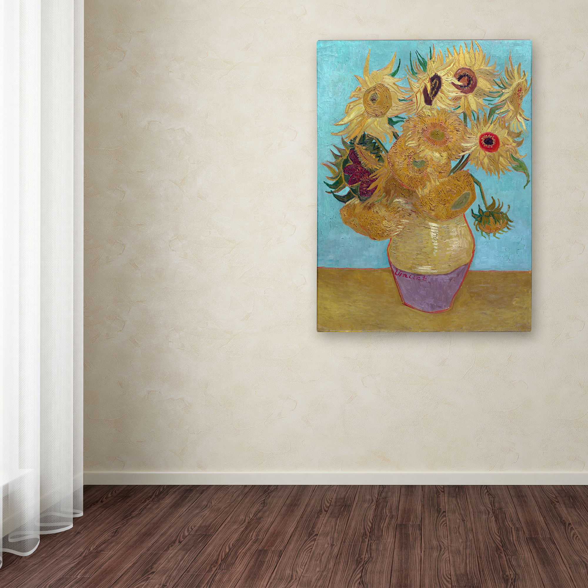 Van Gogh 'Sunflowers' Canvas Art