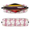 thumbnail image 2 of Fotbe Cartoon Sheep Estuche para Lápices de Cuero con Estampado, Estuche con Cremallera Resistente, Organizador Compacto y Elegante para Papelería, 2 of 7