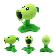 1 PC PVZ Plush Toy,Stuffed Soft Doll Peashooter Plush Toy,Great Gifts for Kids and Fans, Christmas, Hallowen