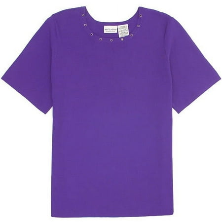 White Stag - Women's Plus Grommet Sweater