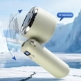 thumbnail image 6 of Yeciiwht Handheld Fan - Ice-sense Mini Fan Charging High-Speed Turbine Fan with Digital Display, Rechargeable Portable Cooling Device, 6 of 9