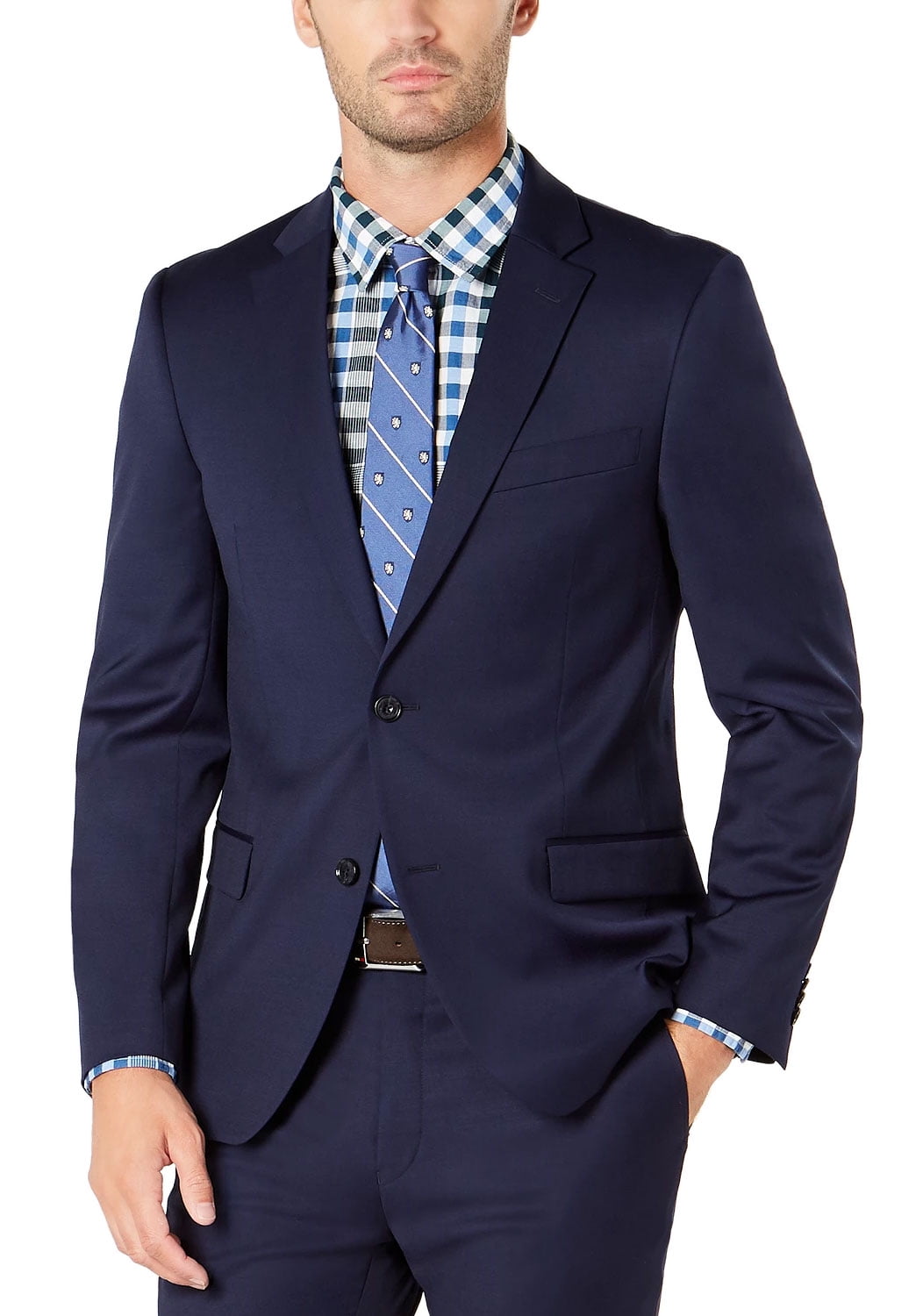 Buy Tommy Hilfiger Mens Slim-Fit Th Flex Stretch Suit Separate Jackets ...