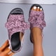 thumbnail image 1 of Nuevas sandalias de plataforma con nudo de lazo Sandalias de moda de boca de pez para mujer Wmkox8yii  nm5398, 1 of 5