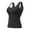 Black, variant on Trendfront Womens Tummy Control Seamless Shaping Camisole Built In Cups Wide Straps Body Shaper Smoothing Tank Top Compression Underwear