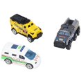 thumbnail image 3 of 6pcs 1:64 Alloy Diecast Vehicle Model Simulated Exquisite Car Model Toy Collection Gift for Children, 3 of 4