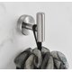 thumbnail image 4 of Juego de baño de 5 piezas de montaje en pared negro, gancho para bata, soporte para papel higiénico de pared, aro para toalla, barra para toalla de 16 pulgadas, accesorios para baño, toallero, acero i, 4 of 4