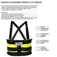 thumbnail image 3 of Faja sacrolumbar de alta visibilidad, talla G, IUSA, 3 of 3
