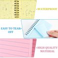 thumbnail image 3 of Index Cards with Ring,200 Sheets Helical Ruled Flashcards,Multicolor Learning Card,Paper Ring Notecards, Note Taking Paper for Office Nursing Household Taking to Do List,4 Colors,Topboutique, 3 of 6