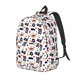 thumbnail image 1 of Disketp Pirate Theme Mochila de Lona Estampada, Mochila Escolar de Viaje Ligera para Estudiantes y Portátil-Medium, 1 of 5
