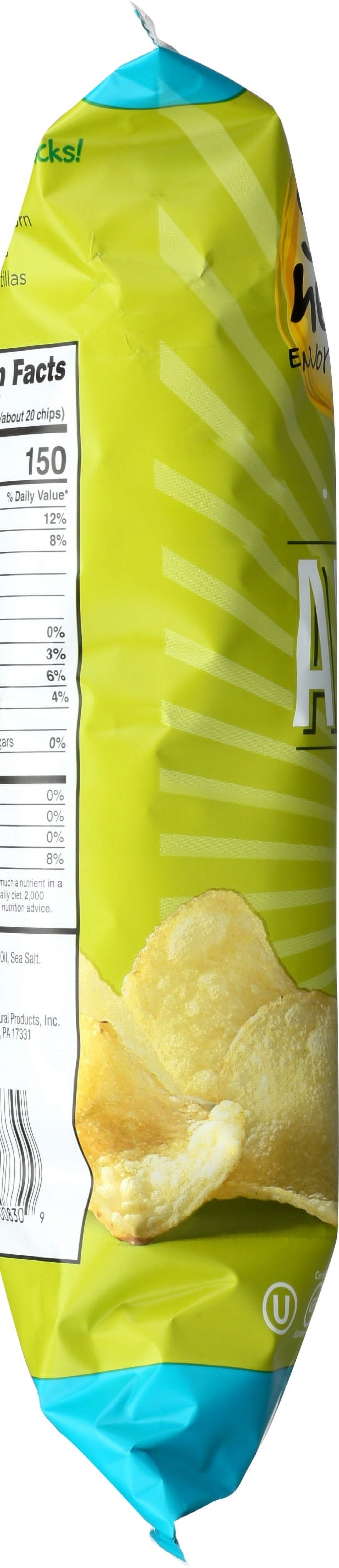 Pack of 12, Good Health Avocado Oil Kettle Style Potato Chips Sea Salt, 5 oz