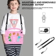 thumbnail image 2 of Dteck Crossbody Strap Kids Case for iPad 9th 8th 7th Generation,Cute EVA Hand Grip Case Shockproof Kickstand Cover with Shoulder Strap for iPad 10.2 inch 2021/2020/2019,Pink, 2 of 6
