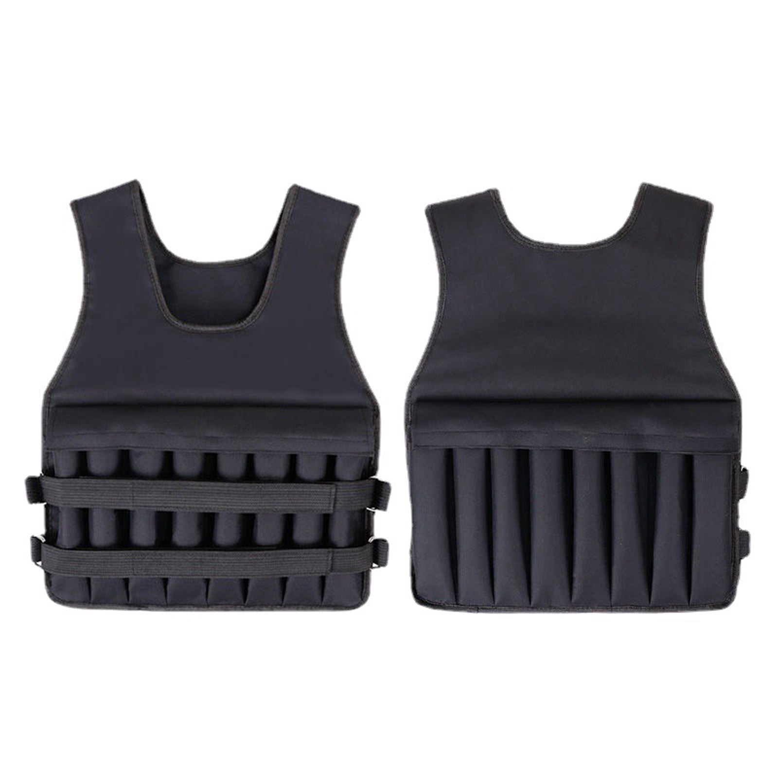 Fitness & Yoga Adjustable Weighted Vest for Full Body Training for Running Jogging Walking and Exercise