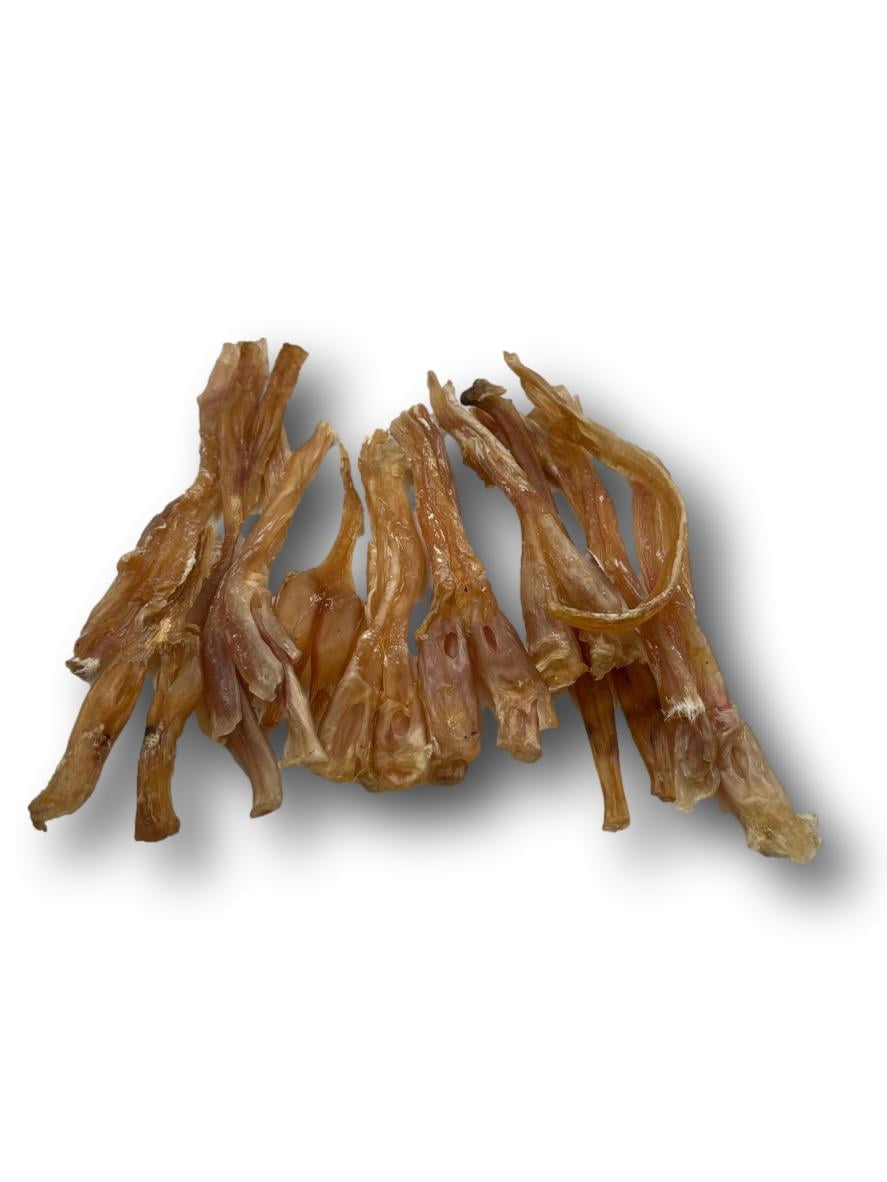 Beef Tendon Dog Treat - Straight Wishbone 7"-10"