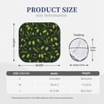 thumbnail image 3 of Wukai Green Branch Olive Car Front Windshield Sun Shade,Sun Visor Shield Block Automotive Interior Protector Blocks UV Rays-Small, 3 of 6