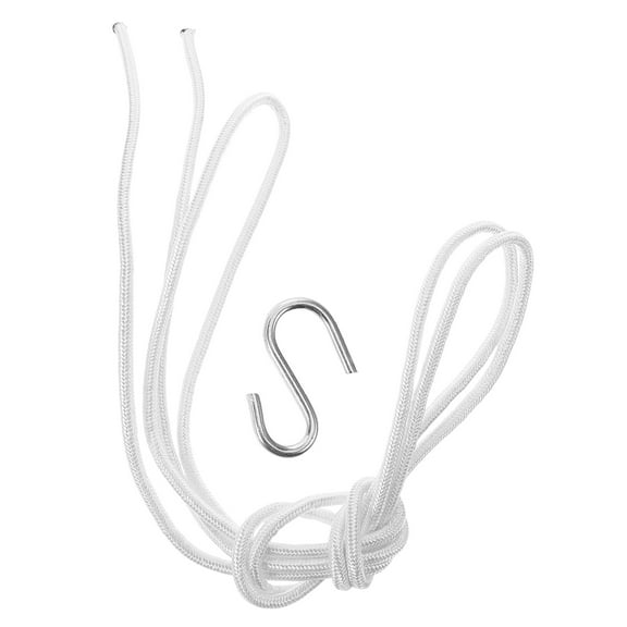 Swing Hanging Straps Outdoor Hammock Strap Hammock Rope Webbing White 300.00X0.60X0.60CM