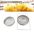 thumbnail image 6 of Honey Filter Stainless Steel Double Honey Sieve Strainer for Beekeeping Apiary Equipment - 1000μm/710μm, 6 of 9