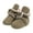 Khaki, variant on Khaki Infant Footwear With Bee Decoration For Seasonal Wear Non-Slip Sole, Great For Comfort