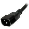 thumbnail image 4 of StarTech.com Model PXT1001 1 ft. Standard Computer Power Cord Extension - C14 to C13, 4 of 8