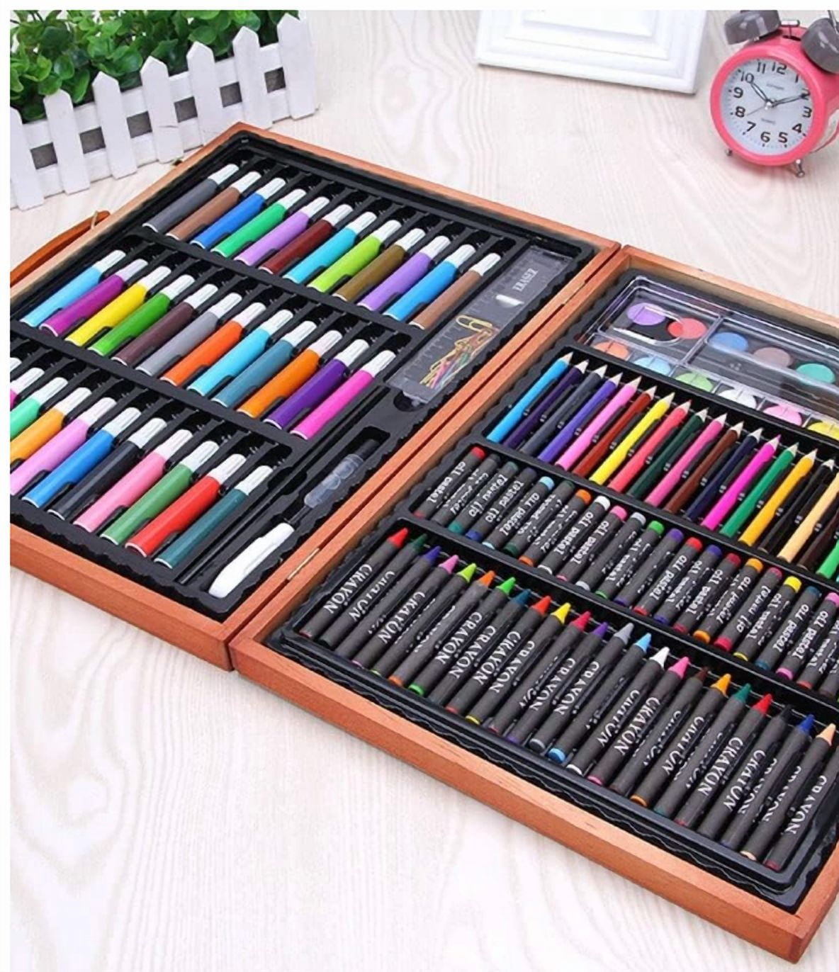 Bendon Deluxe Artist Wooden Storage Case:(150 Pcs) - Portable