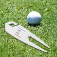 thumbnail image 1 of Tenedor de golf Ejercicio de golf Ayudas de golf Putt Parter Golf Putting Green Tenedor para golfista Blanco Cola Horquilla de reparación de chuletas de golf, 1 of 8