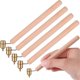thumbnail image 1 of 4pcs 0.3mm Hot Crayons Wooden Handle Painting Pens Easter Egg Decoration Kit Candle Painting Supplies, 1 of 5