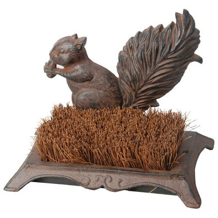 Best For Birds Boot Brush Squirrel Statue