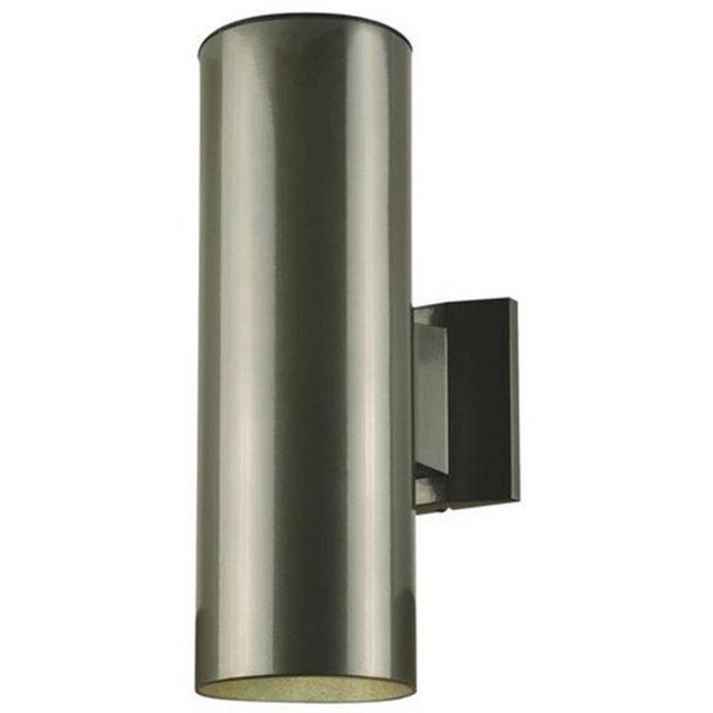 Westinghouse 6797500 Two Light Up & Down Light Outdoor Wall Fixture, Polished Graphite