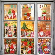 Coolmade 8 Sheet Christmas Window Clings Wall Sticker, by Coolmade