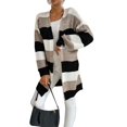 thumbnail image 4 of Cárdigan De Manga Larga Para Mujer Fácil De Combinar Cárdigan De Punto Casual De Moda Para Mujer Otoño Invierno Para Fiesta Para El Trabajo ANGGREK Ropa, 4 of 8