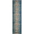 thumbnail image 6 of SAFAVIEH Monaco Annabelle Vintage Area Rug, Blue/Ivory, 6'7" x 9'2", 6 of 11