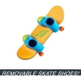 thumbnail image 2 of Hot Wheels Skate Neon Bones Tony Hawk Fingerboard and Removable Skate Shoes, 2 of 6