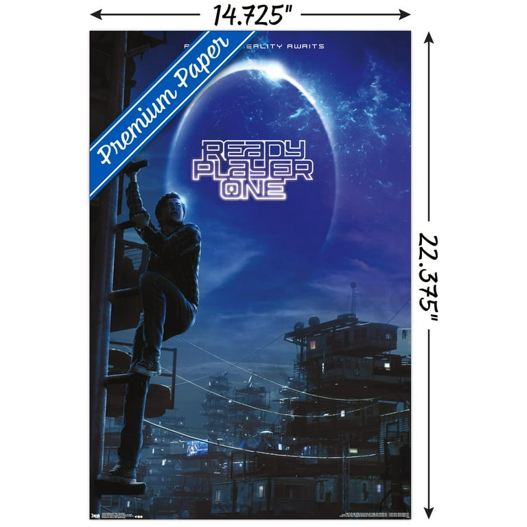 Ready Player One - One Sheet Wall Poster, 14.725 x 22.375