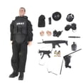 thumbnail image 3 of kusrkot 8x 1/6 Scale 12 Inch Soldier Figure Playsets in Black ACU (Included Assorted Accessories), 3 of 9