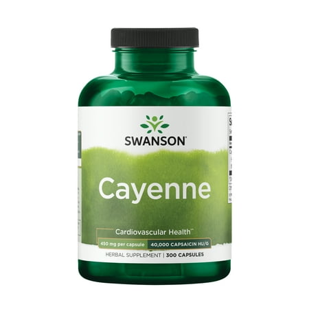 Swanson Cayenne 450 mg 300 Capsules