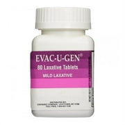 Evac-U-Gen Mild Laxative Tablets, Specially for Ages 55+ - 80 Ea