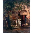thumbnail image 3 of Albert Bierstadt 12x14 Black Modern Framed Museum Art Print Titled - Sunlight and Shadow, 3 of 5